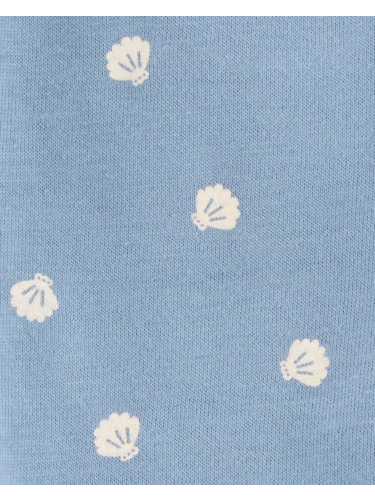 אוברול גופייה כחול צדפים