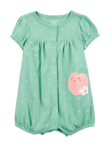 אוברול קצר נקודות אפרסק