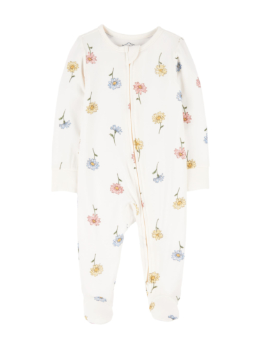 אוברול ויסקו אלסטן פרחים