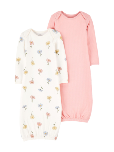 זוג שקי שינה ויסקו אלסטן פרחים ורודים