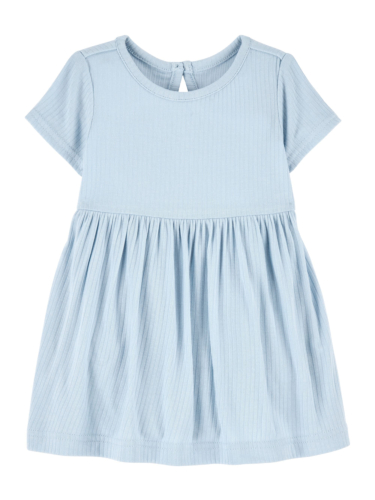 שמלת ויסקו אלסטן כחולה