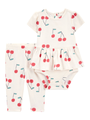 סט שני חלקים דובדבנים