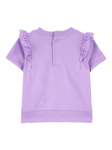 חליפת פרנץ' טרי 3 חלקים סגולה