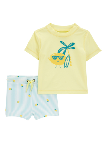 סט 2 חלקים בגד ים לימון