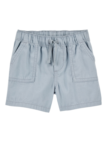 מכנס קנווס קצר