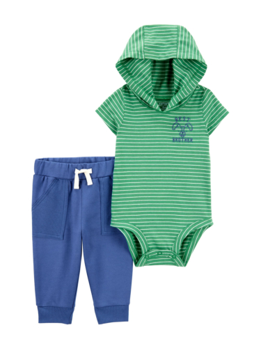 סט שני חלקים פסים BRO