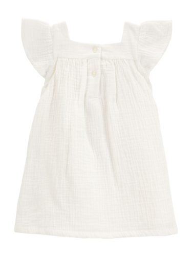 שמלת טטרה רקמה כחולה