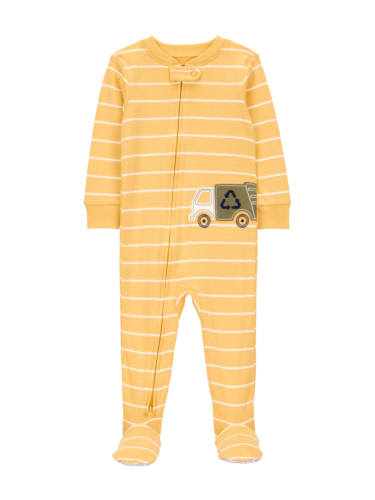 אוברול ארוך כתום פסים משאית