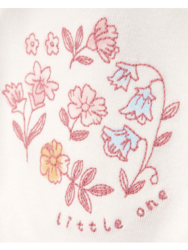 מארז 3 חלקים קרדיגן פרחים