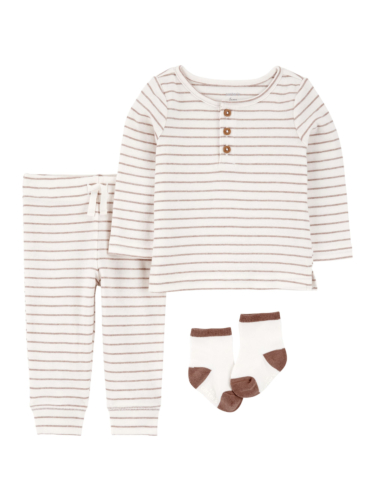 חליפת 3 חלקים  כוללת גרביים