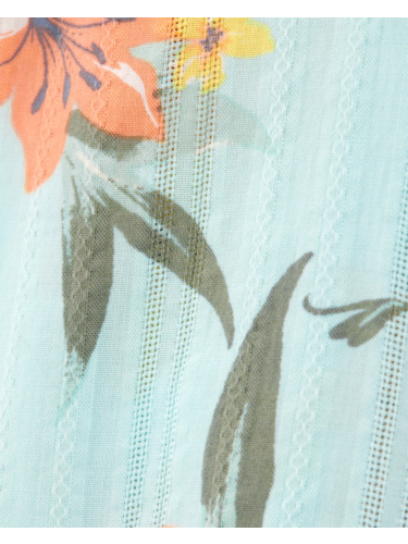 חליפת אריג פרחוונית