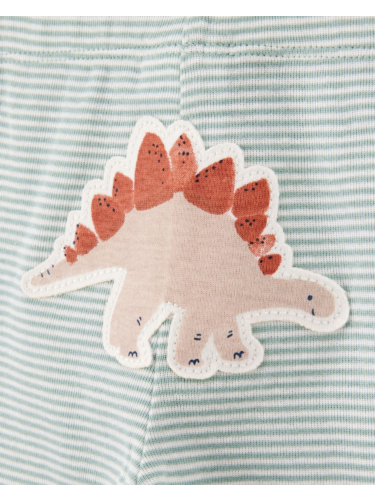 זוג בגדי גוף ומכנס  דינוזאורים