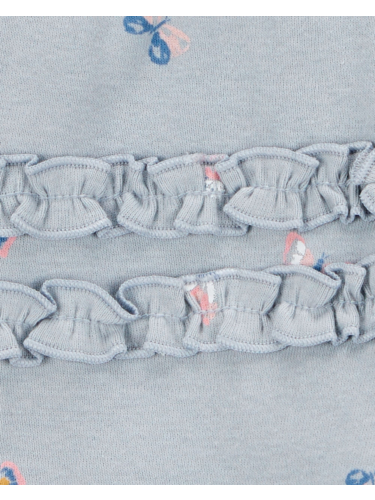 זוג בגדי גוף ומכנס פרפרים