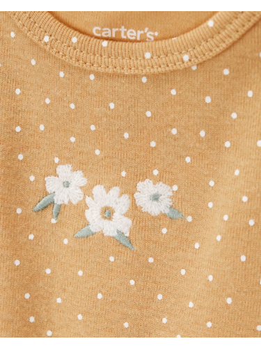 זוג בגדי גוף ומכנס פרחים