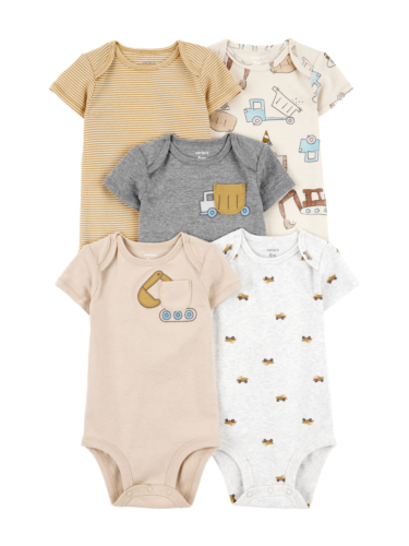 חמישיית בגדי גוף קצר דחפורים