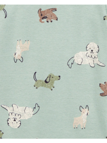 חמישיית בגדי גוף קצר כלבלבים