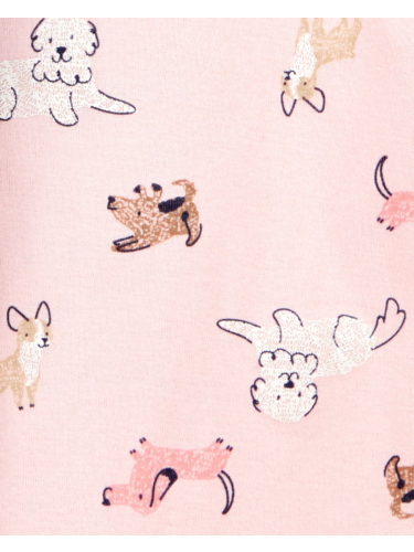 חמישיית בגדי גוף קצר כלבלבים