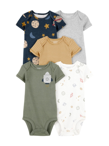 חמישיית בגדי גוף קצר גלקסיה