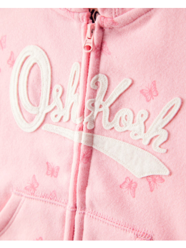 קרדיגן פרפרים לוגו OSHKOSH