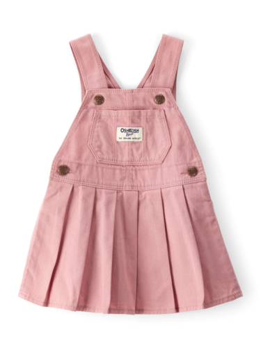 אוברול חצאית פליסה ג'ינס ורוד