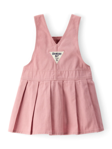 אוברול חצאית פליסה ג'ינס ורוד