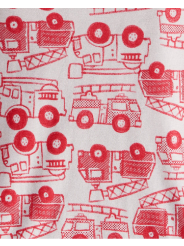 מארז פיג'מת 4 חלקים כבאיות