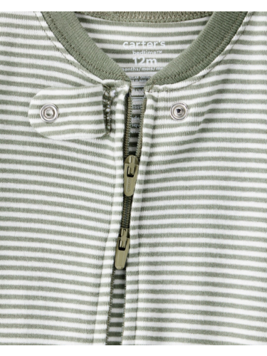 אוברול ארוך ריב פסים אפליקציית קרנף