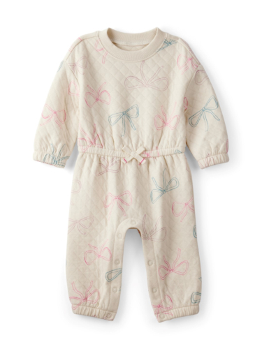 אוברול קווילט פפיונים ללא רגלית