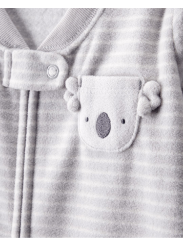 שק שינה פסים אפור