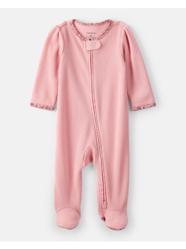 אוברול ארוך וואפל ורוד