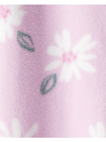 אוברול פליז פרחים