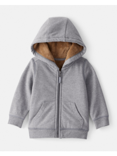 קרדיגן פוטר שילוב שרפה אפור