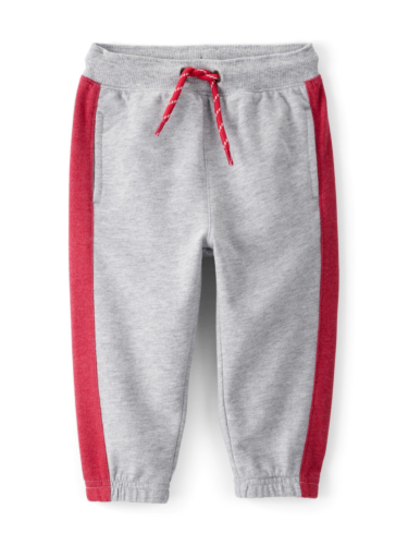 מכנס פרנץ טרי varsity פס צד