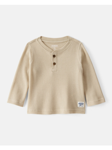 חולצת טי וואפל הנלי בג'