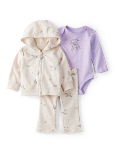 חליפת 3 חלקים קרדיגן חד קרן