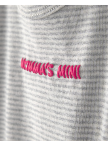 אוברול קצר פסים MAMMAS