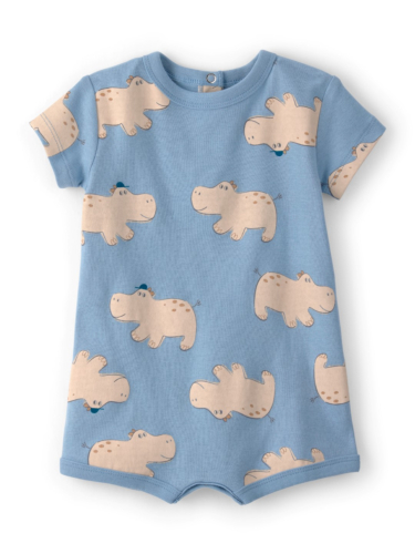 אוברול קצר היפו כחול