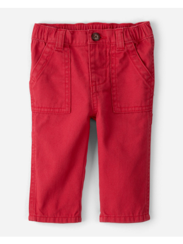 מכנס טוויל אדום