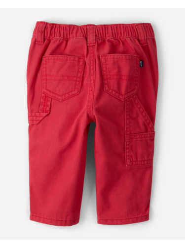 מכנס טוויל אדום