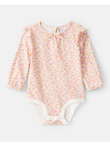 בגד גוף פרחוני ארוך