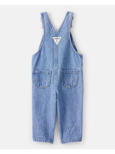 אוברול ג'ינס ארוך פרחים