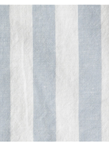 חליפת 2 חלקים דמוי פשתן פסים