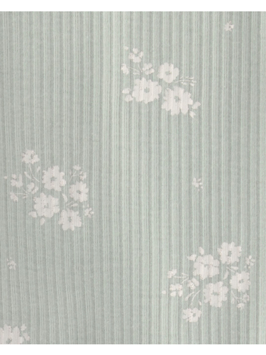 חליפת 2 חלקים ללא שרוול פרחים קטנים