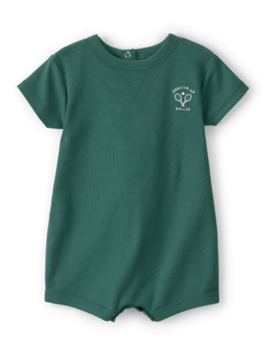 אוברול קצר קצר טניס קלאב ירוק