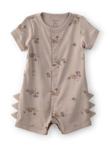 אוברול קצר קצר דינוזאורים