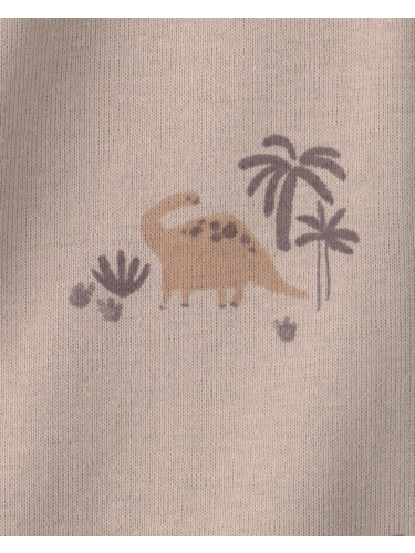 אוברול קצר קצר דינוזאורים