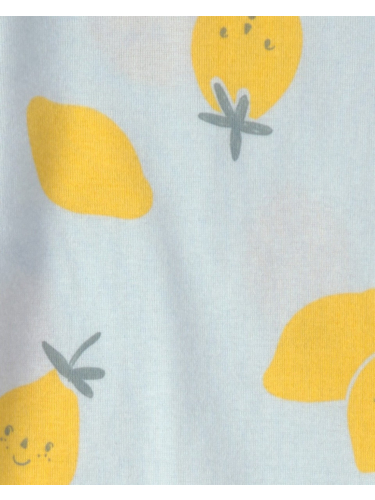 פיג'מה 4 חלקים לימונים