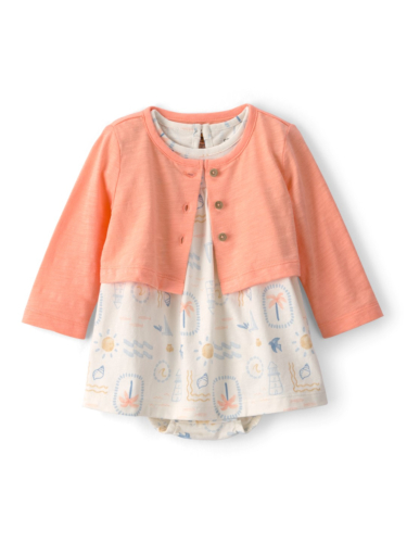 שמלת HOLIDAY עם עליונית