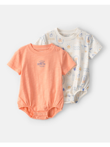 זוג בגדי גוף שרוול קצר BEACH