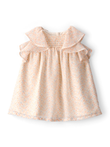 שמלת שיפון פרחונית